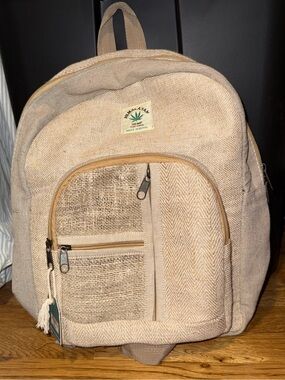 EARTHBOUND Himalayan Hemp Backpack-NWT